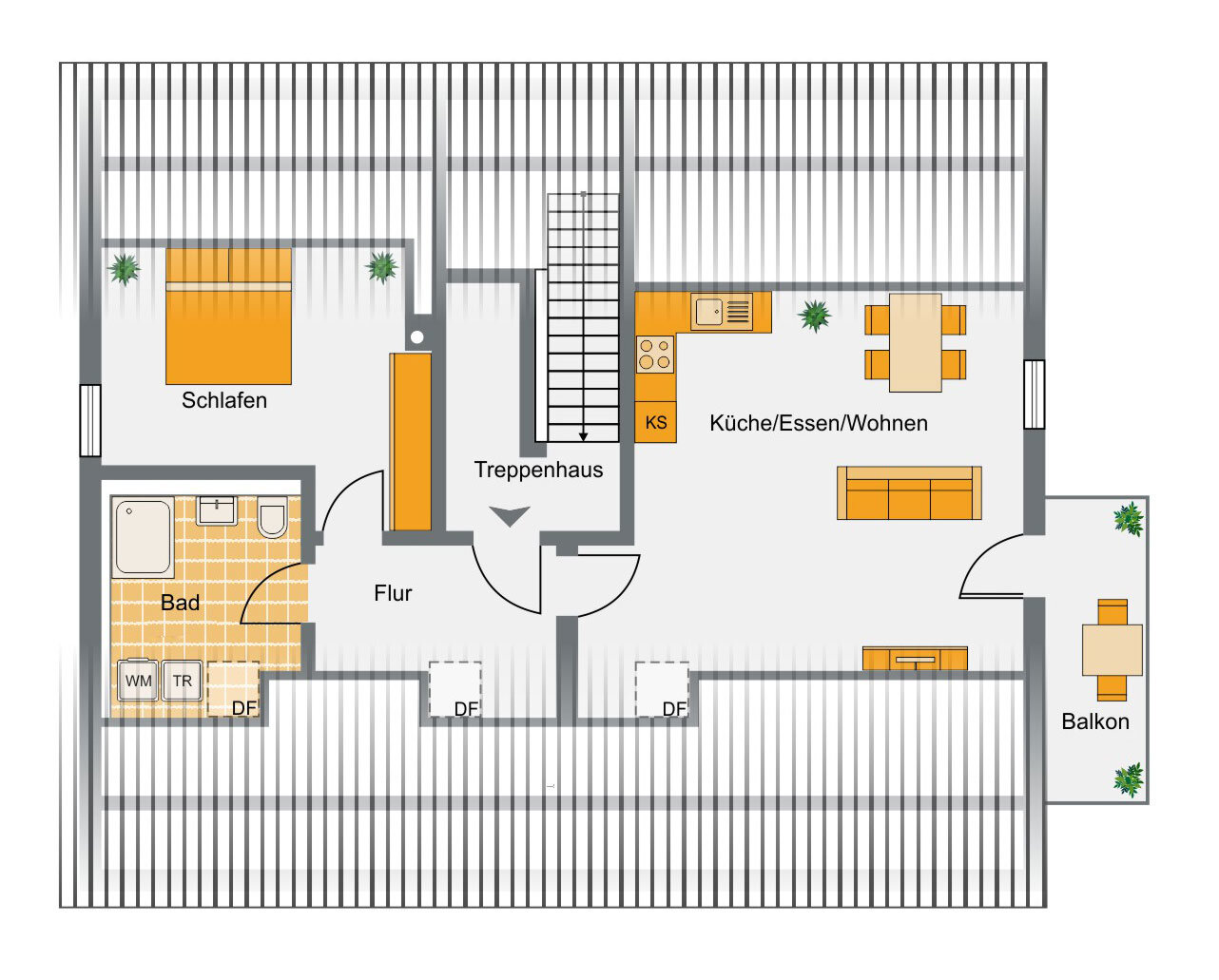 Wohnung zur Miete 810 € 2 Zimmer 73,5 m²<br/>Wohnfläche 2.<br/>Geschoss ab sofort<br/>Verfügbarkeit Parsberg Parsberg 92331