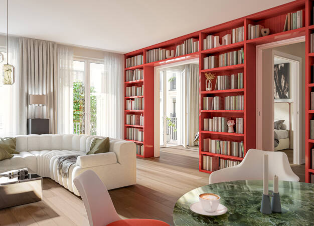 Wohnung zum Kauf - Neubau provisionsfrei 498.000 € 2 Zimmer 44,7 m² 1. Geschoss Schwiebusserstraße 17 Kreuzberg Berlin 10965