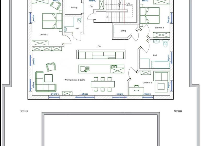 Penthouse zum Kauf 649.000 € 4 Zimmer 140 m² 3. Geschoss Knieper Stralsund 18435