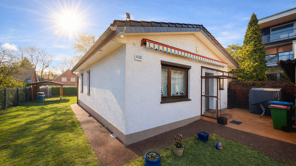 Einfamilienhaus zum Kauf 329.000 € 2 Zimmer 62,3 m² 578 m² Grundstück Neugraben-Fischbek Hamburg 21149