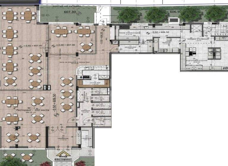 Restaurant zum Kauf 1.689.630 € Sofia