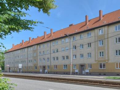Wohnung zur Miete 396 € 3 Zimmer 57,9 m² 2. Geschoss Merseburger Straße 145 Damaschkestraße Halle 06112