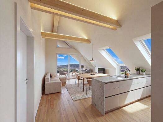 Penthouse zum Kauf - Erstbezug 449.000 € 3 Zimmer 83,7 m² 2. Geschoss Stockbergstraße 10 Walding 4111