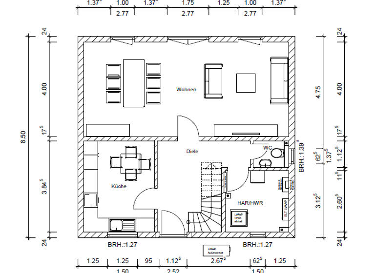 Einfamilienhaus zum Kauf - Erstbezug 499.000 € 4 Zimmer 120,9 m² 552 m² Grundstück Stammheim Florstadt - Stammheim 61197