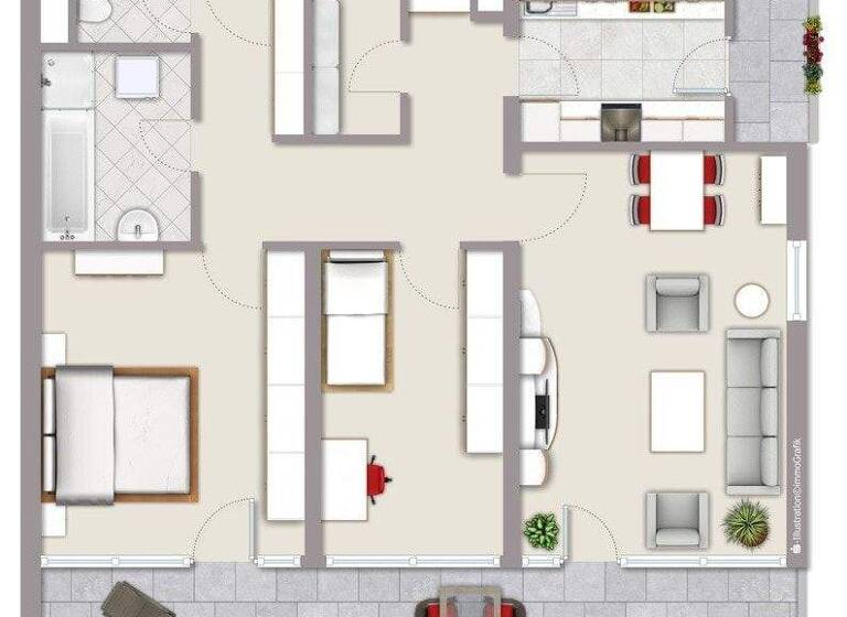 Wohnung zum Kauf 225.000 € 3 Zimmer 86 m² 2. Geschoss Schelmenholz Winnenden 71364