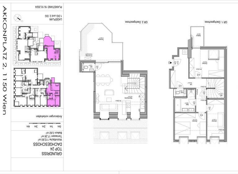 Wohnung zum Kauf - Erstbezug 984.000 € 4 Zimmer 112,6 m² 4. Geschoss Akkonplatz 2 Wien 1150