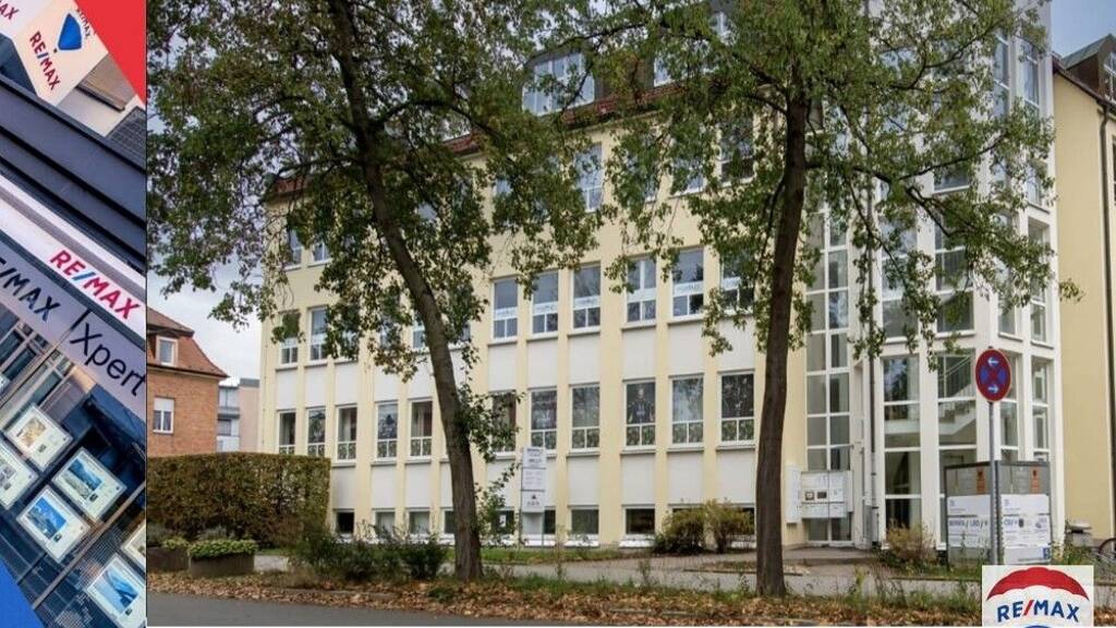 Großzügige Büros in Citylage 482 m² mit Parkplätzen in Toplage in Bayreuth.