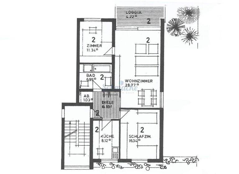 Wohnung zur Miete 675 € 3 Zimmer 83 m² Hohenlimburg Hagen / Hohenlimburg 58119