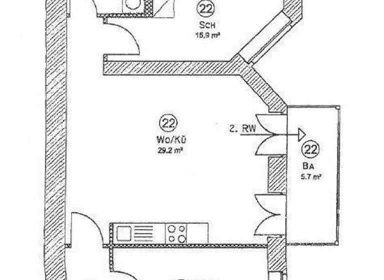 Wohnung zum Kauf 139.000 € 3 Zimmer 71,6 m² 2. Geschoss frei ab sofort Sudenburg Magdeburg 39112