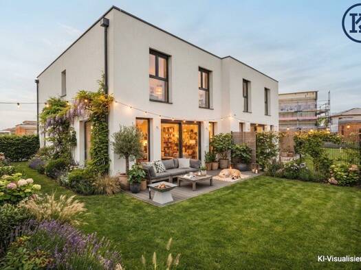 Doppelhaushälfte zum Kauf - Erstbezug 4 Zimmer 144,7 m² 300 m² Grundstück Untersiebenbrunn 2284