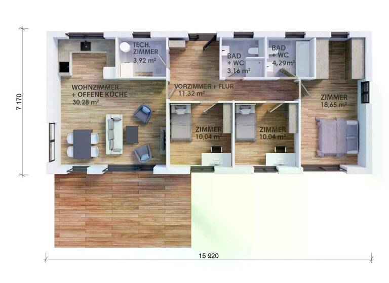 Haus zum Kauf 226.820 € 4 Zimmer 93,4 m² 114,2 m² Grundstück