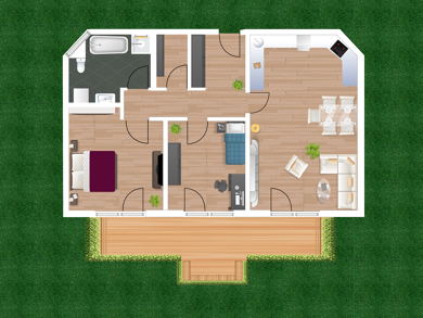Wohnung zum Kauf - Neubau provisionsfrei als Kapitalanlage geeignet 379.000 € 3 Zimmer 88,3 m² Hartschmiedenweg 4 Neustadt Neustadt an der Aisch 91413