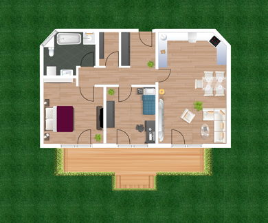 Wohnung zum Kauf - Neubau provisionsfrei als Kapitalanlage geeignet 379.000 € 3 Zimmer 88,3 m² Hartschmiedenweg 4 Neustadt Neustadt an der Aisch 91413