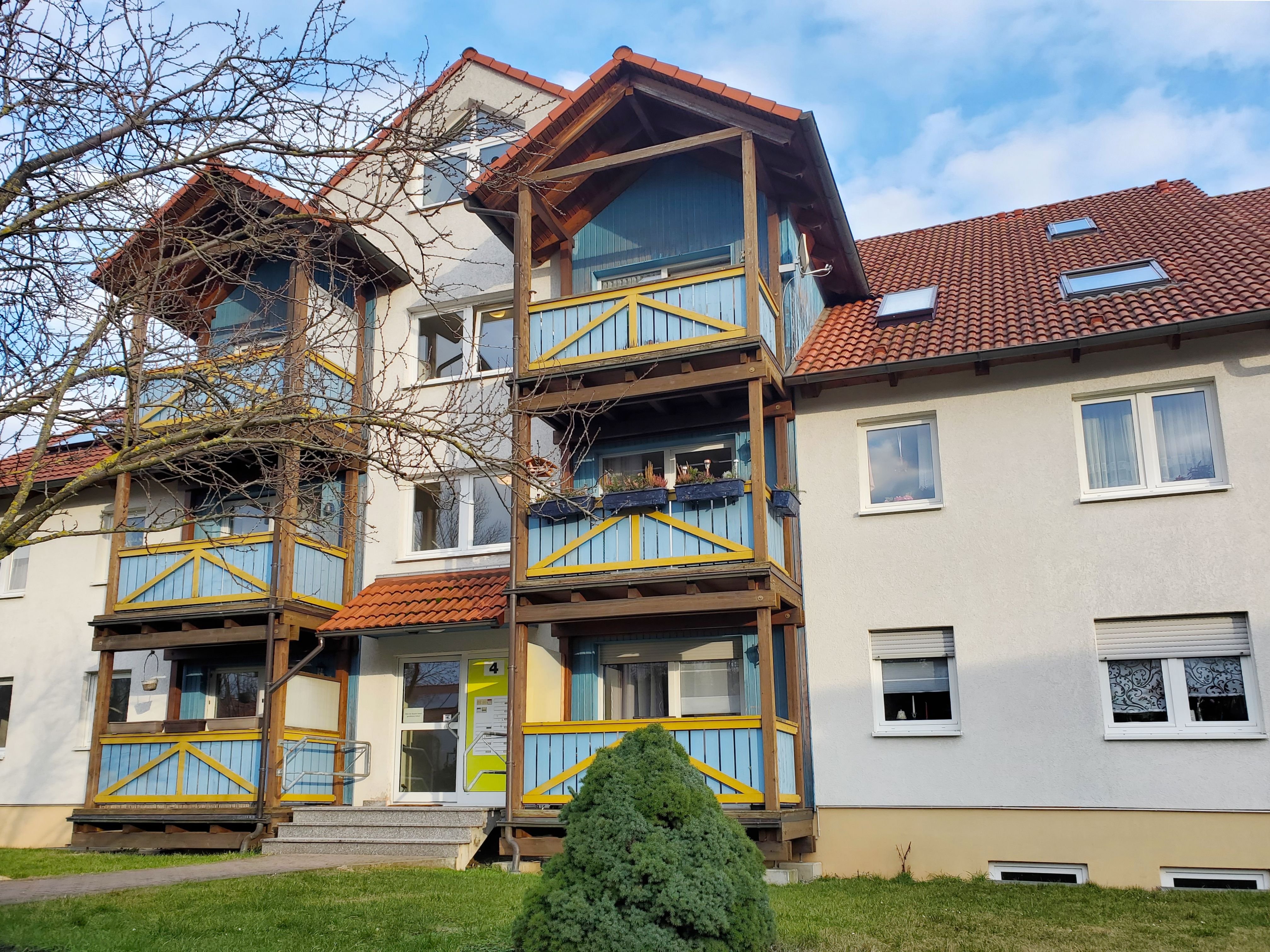 Wohnung zur Miete 349 € 2 Zimmer 59,1 m²<br/>Wohnfläche EG<br/>Geschoss ab sofort<br/>Verfügbarkeit Küchengarten 4 Halberstadt Halberstadt 38820