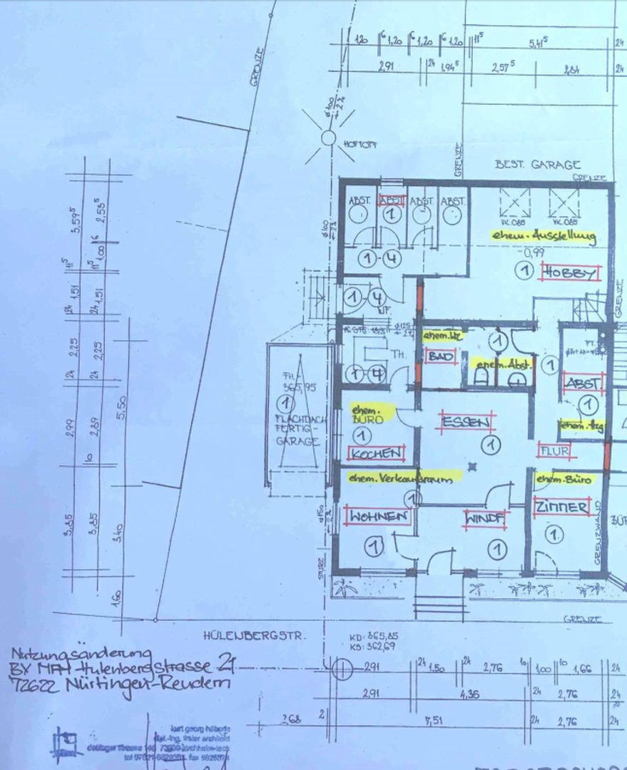 Wohnung zum Kauf provisionsfrei 365.000 € 4 Zimmer 114 m²<br/>Wohnfläche EG<br/>Geschoss Reudern Nürtingen-Reudern 72622