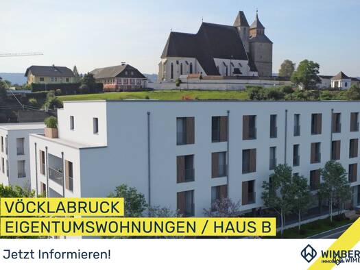 Wohnung zum Kauf - Erstbezug 177.400 € 2 Zimmer 38 m² Linzer Straße 6 Vöcklabruck 4840