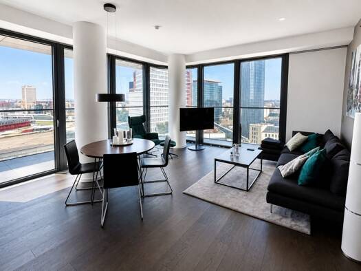 Wohnung zum Kauf 950.000 € 3 Zimmer 87 m² 15. Geschoss Gallus Frankfurt am Main 60327