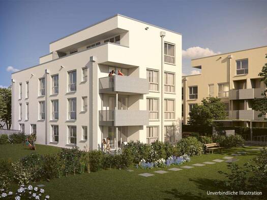 Wohnung zum Kauf - Erstbezug provisionsfrei 555.000 € 4 Zimmer 100,1 m² 2. Geschoss Hahnenweide 0 Dornstadt 89160