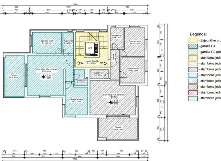 Wohnung zum Kauf 380.000 € 3 Zimmer 64 m² 1. Geschoss Primosten Primosten