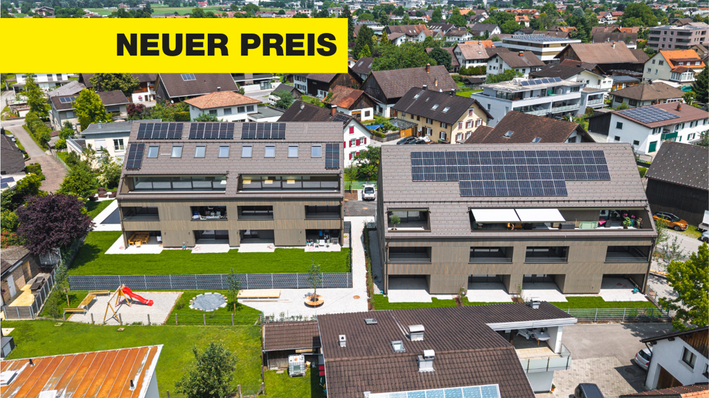 Wohnung zum Kauf - Erstbezug 354.000 € 2 Zimmer 52,7 m² Ringstraße 19 Feldkirch 6800