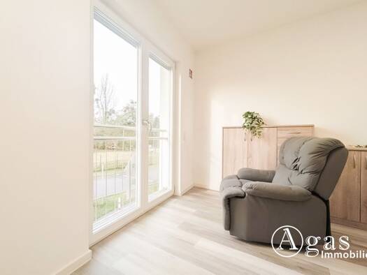 Wohnung zur Miete 699 € 1 Zimmer 40,5 m² 1. Geschoss Berliner Straße 36 Hennickendorf Rüdersdorf bei Berlin 15378