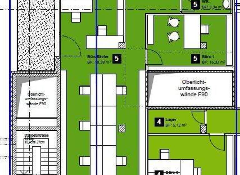 Bürofläche zur Miete 1.296 € 4 Zimmer 108 m² Bürofläche Niederdorla Ingolstadt 85051