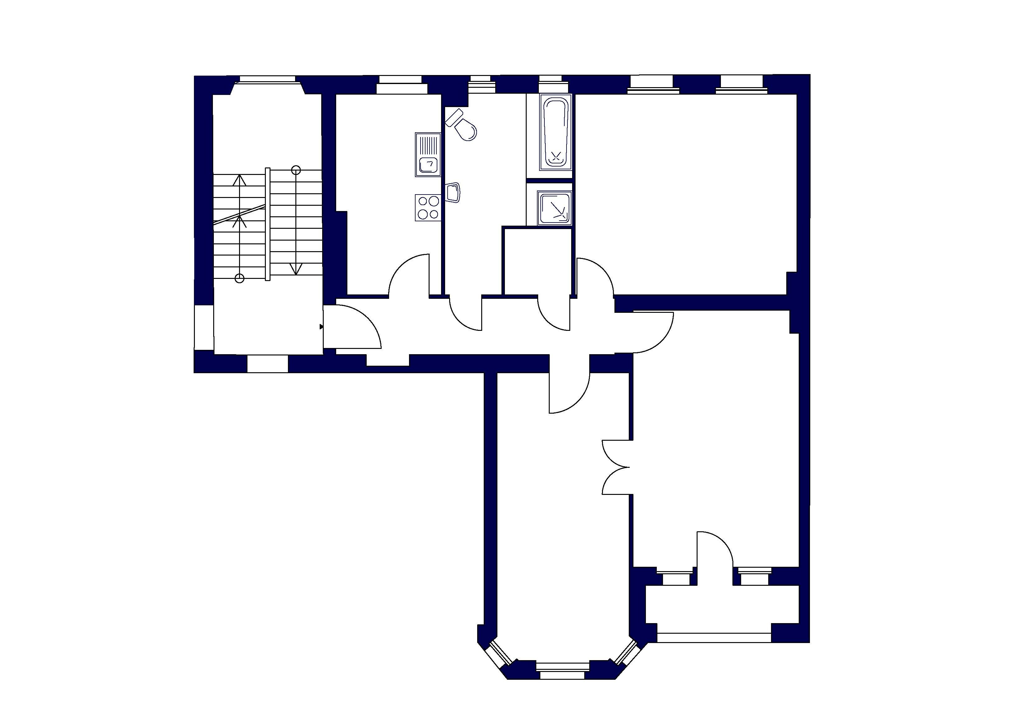 Wohnung zum Kauf provisionsfrei 564.600 € 3 Zimmer 97,3 m²<br/>Wohnfläche 3.<br/>Geschoss Fehlerstraße 17 Friedenau Berlin 12161