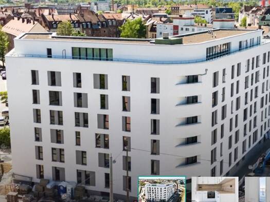 Wohnung zur Miete 820 € 2 Zimmer 50,3 m² Geschoss 4/6 frei ab 16.09.2026 Frankenstraße 2 Gibitzenhof Weiterer Innenstadtgürtel Süd 90443