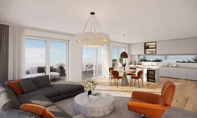 Penthouse zum Kauf provisionsfrei 729.000 € 3 Zimmer 118,2 m² EG Rheingaustr. 95 Hofheim Hofheim 65719