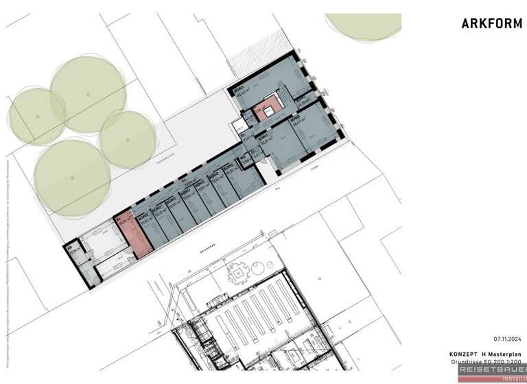 Bürofläche zur Miete 12 € 11 Zimmer 279,8 m² Bürofläche Neugasse 4 Urfahr Linz 4040