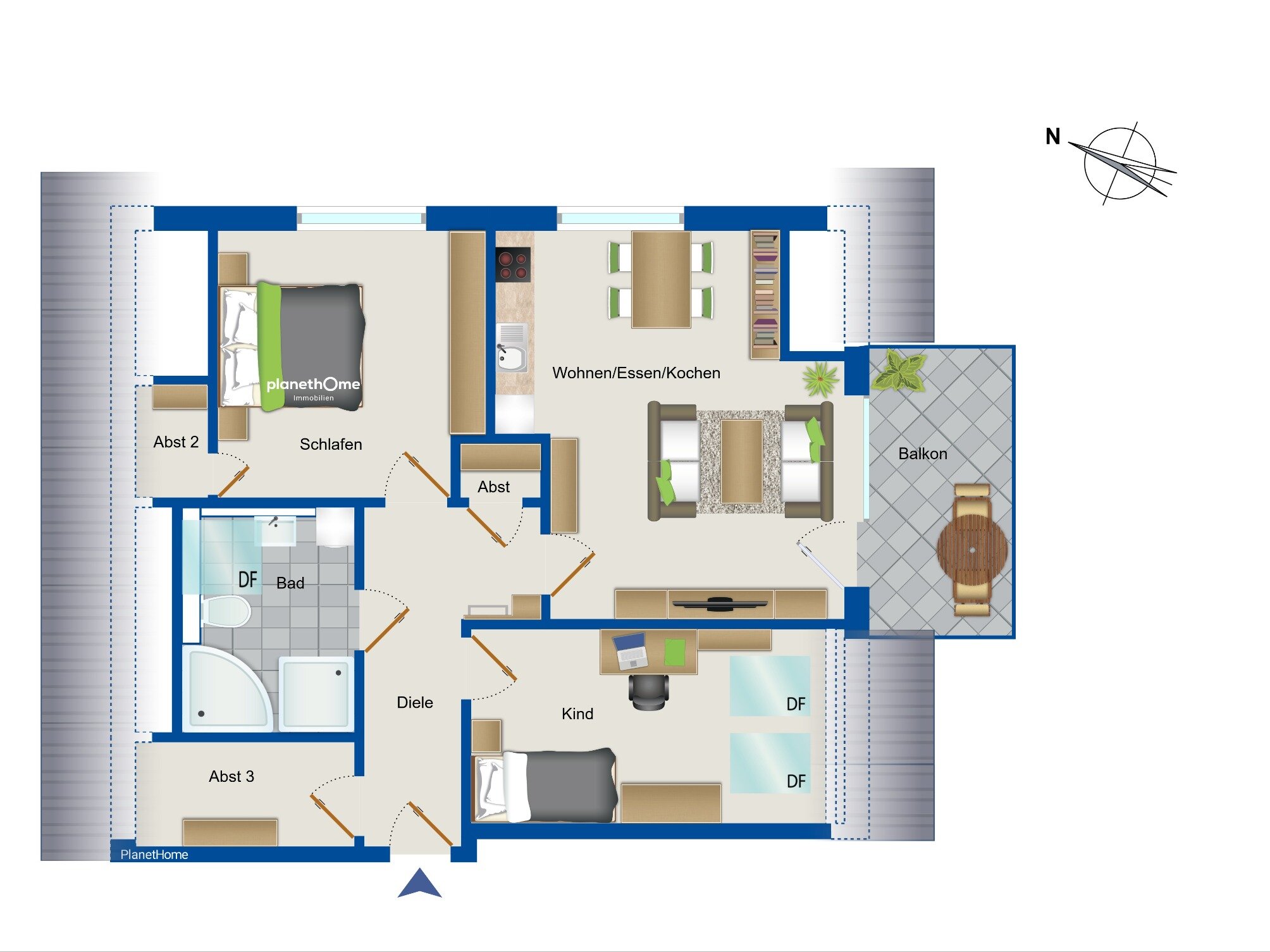 Wohnung zum Kauf 494.000 € 4 Zimmer 146,9 m²<br/>Wohnfläche Eickelborn Lippstadt 59556