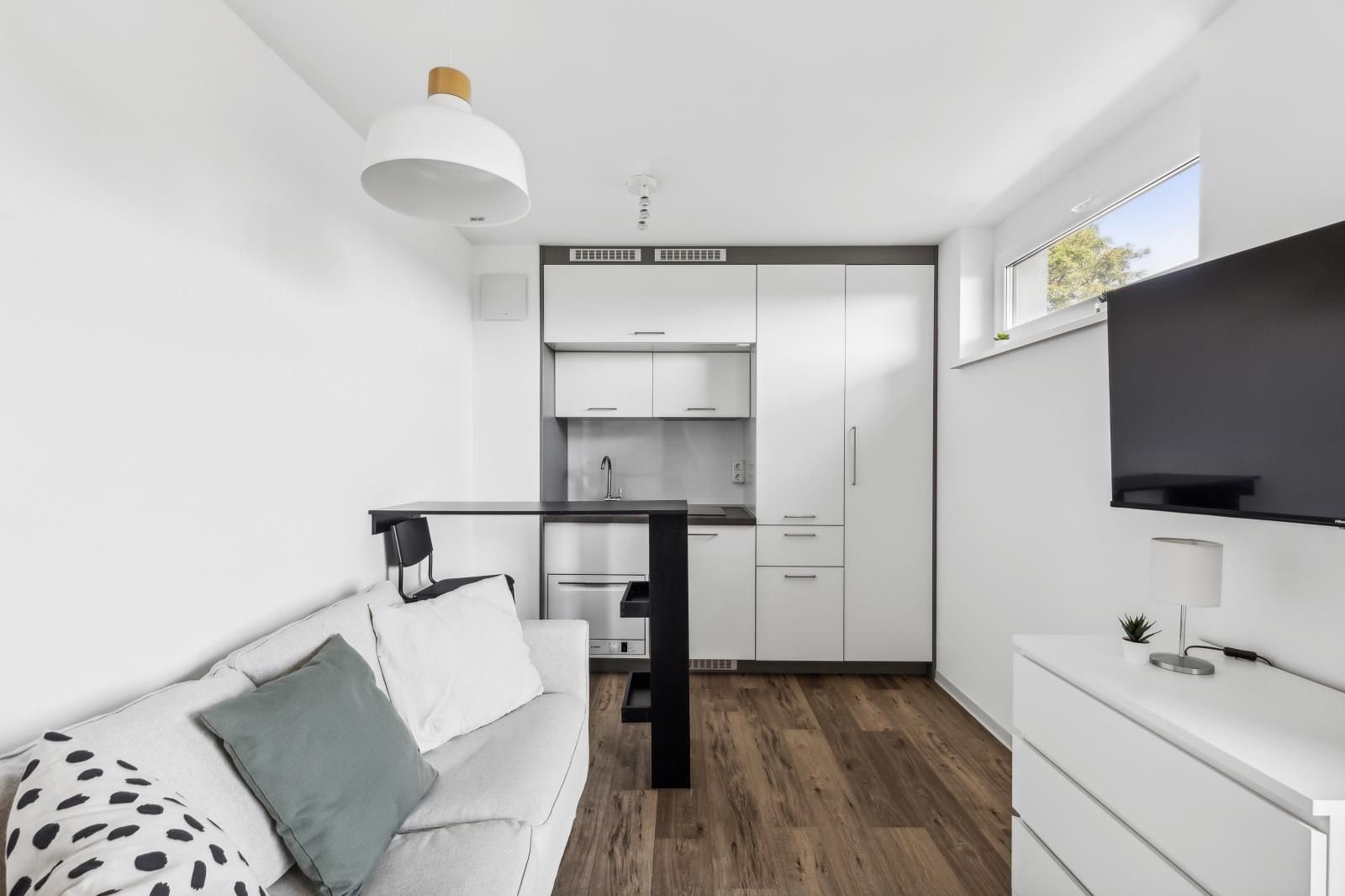 Wohnung zur Miete 800 € 1 Zimmer 29 m²<br/>Wohnfläche 5.<br/>Geschoss Ostparkstraße 45 Ostend Frankfurt a. M. 60385