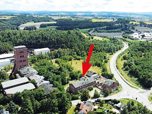 Bürokomplex zum Kauf 28.000 € 7.272 m² Bürofläche ggü. Pohlwaldsiedlung 1 Eckersbach Zwickau 08066