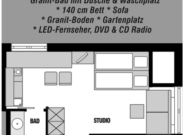 Studio zur Miete 815 € 1 Zimmer 19 m² 1. Geschoss frei ab sofort Stefan-Zweig-Straße 28 Hartenberg/Münchfeld Mainz 55122