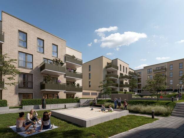 Wohnung zur Miete - Erstbezug 917 € 2 Zimmer 66,4 m² 2. Geschoss frei ab 01.03.2027 Schloßstr. Weitmar Bochum 44795