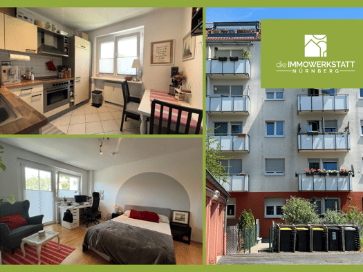 Studio zur Miete 450 € 1 Zimmer 32 m² 3. Geschoss frei ab 01.09.2026 Maxfeld Nürnberg 90408