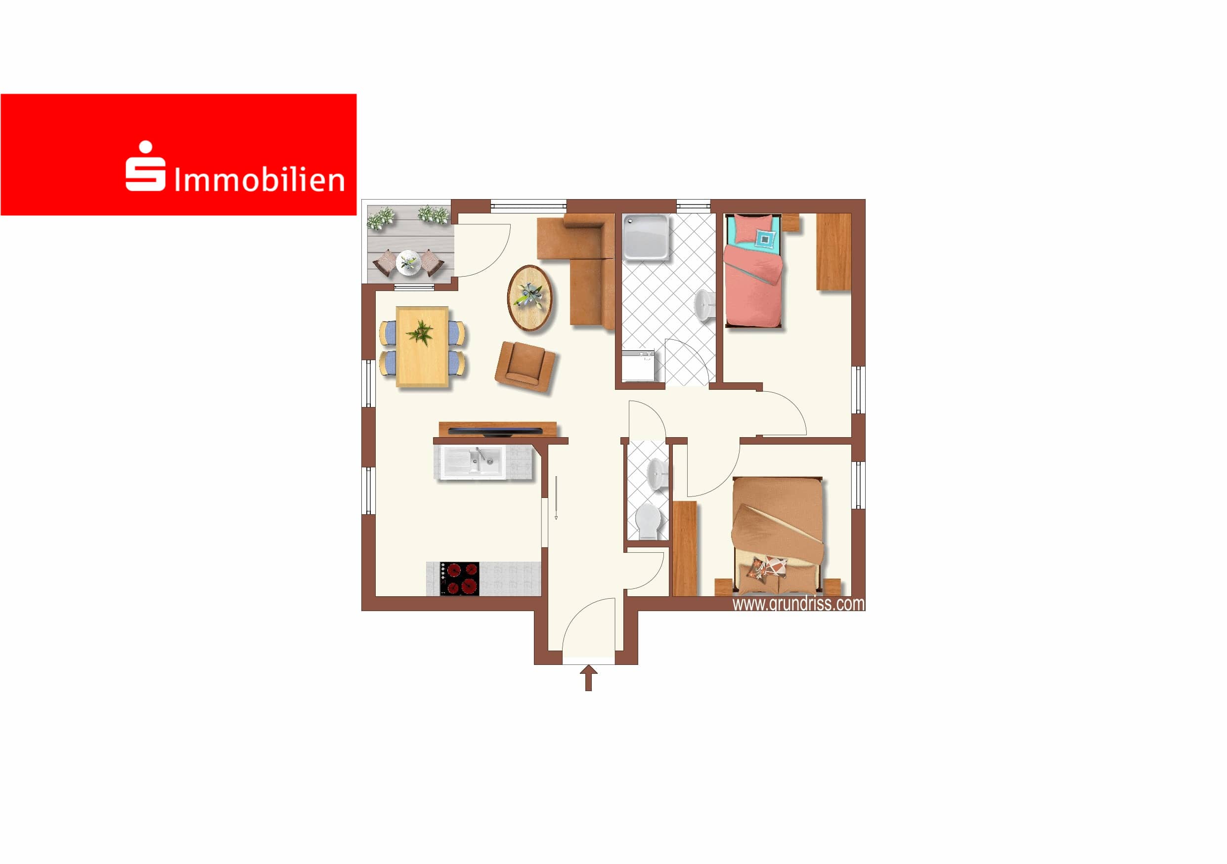 Wohnung zum Kauf 100.000 € 3 Zimmer 80,2 m²<br/>Wohnfläche Meiningen Meiningen 98617