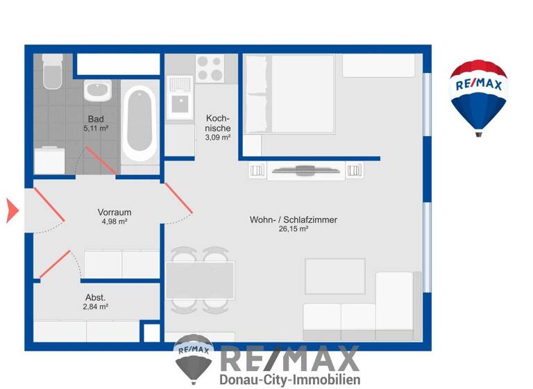 Wohnung zum Kauf 219.000 € 2 Zimmer 42 m² Wien 1100