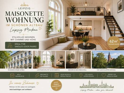 Maisonette zum Kauf 199.900 € 3 Zimmer 62 m² EG Mockau-Süd Nordost 04357