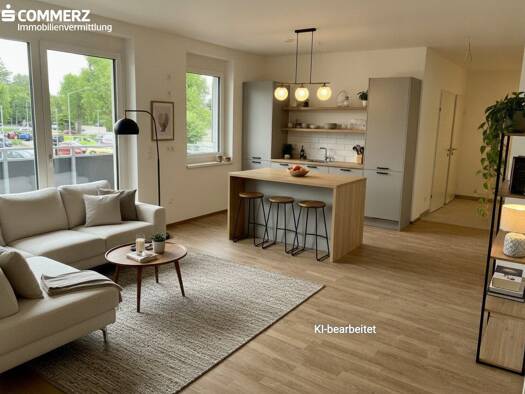 Wohnung zur Miete - Erstbezug 752 € 2 Zimmer 58,8 m² 1. Geschoss Wiener Neustadt 2700