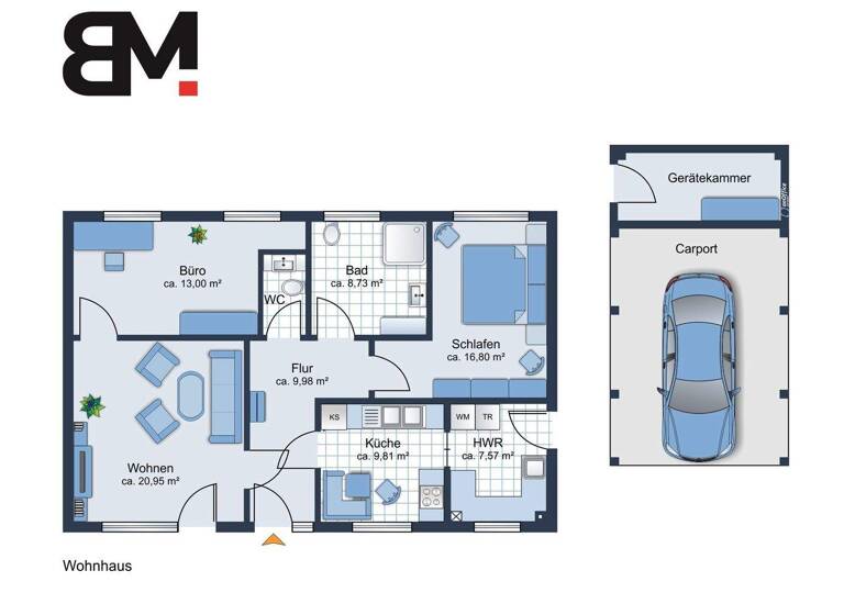 Einfamilienhaus zum Kauf 249.000 € 3 Zimmer 90,1 m² 709 m² Grundstück Immenstedt 25885
