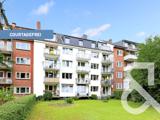 Wohnung zum Kauf provisionsfrei 415.000 € 2 Zimmer 63,5 m² EG Maria-Louisen-Straße 106 Winterhude Nord 22301