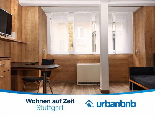 Wohnung zur Miete auf Zeit 1.050 € 1 Zimmer 20 m² frei ab sofort Pfarrstraße Mitte Stuttgart 70182