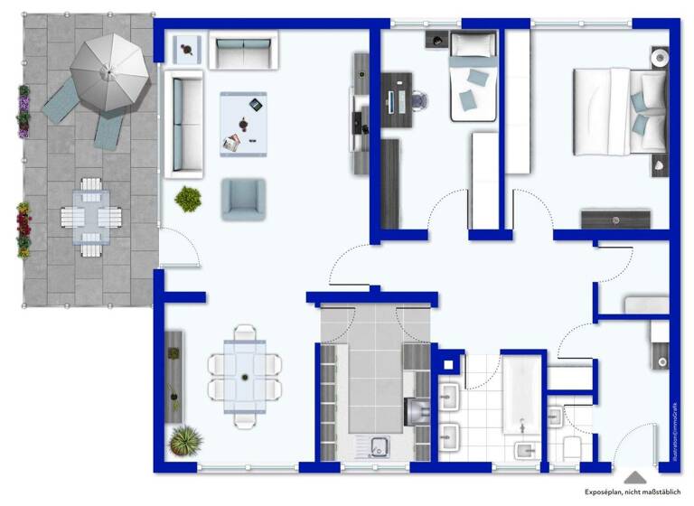 Wohnung zum Kauf 298.000 € 3,5 Zimmer 101 m² 1. Geschoss frei ab 01.05.2026 Stadtgebiet Göppingen 73033