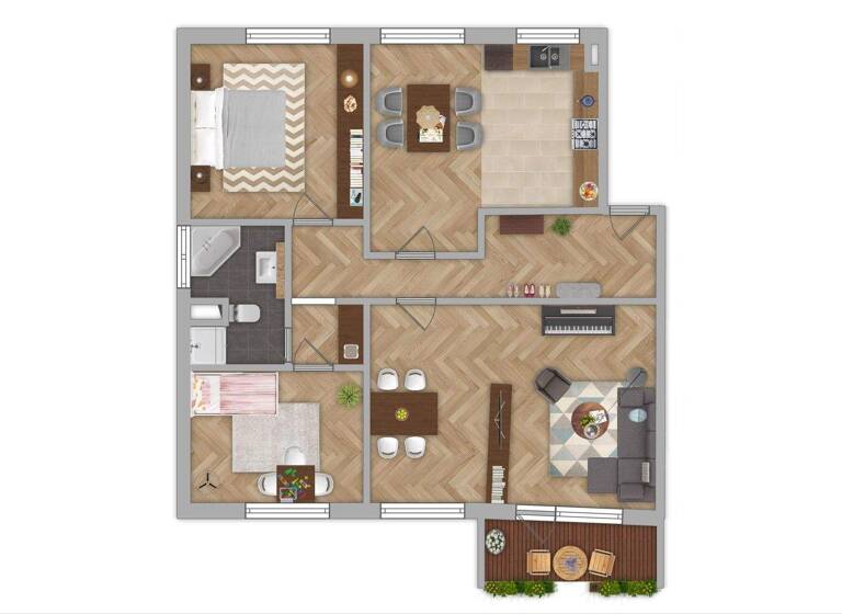 Wohnung zum Kauf 3 Zimmer 105 m² 1. Geschoss Innenstadt Osterholz-Scharmbeck 27711