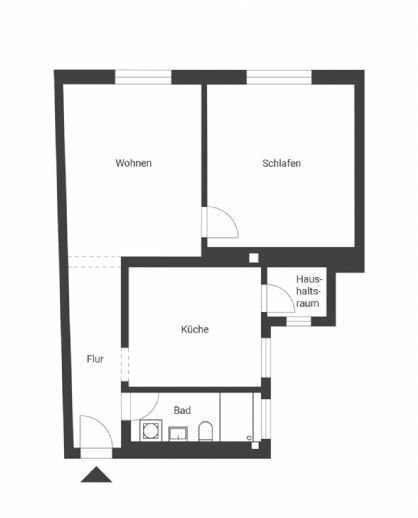 Wohnung zum Kauf als Kapitalanlage geeignet 259.000 € 2 Zimmer 64 m²<br/>Wohnfläche Herrnstraße 9 Kitzingen Kitzingen 97318