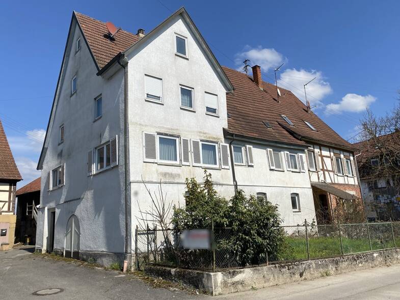 Doppelhaushälfte zum Kauf 195.000 € 6 Zimmer 164 m² 689 m² Grundstück Unterschöntal Backnang 71522