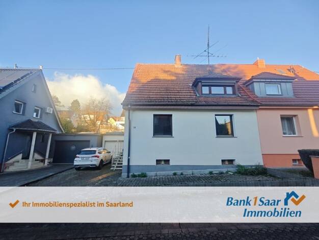 Doppelhaushälfte zum Kauf 108.000 € 4 Zimmer 97 m² 421 m² Grundstück Heiligenwald Schiffweiler 66578