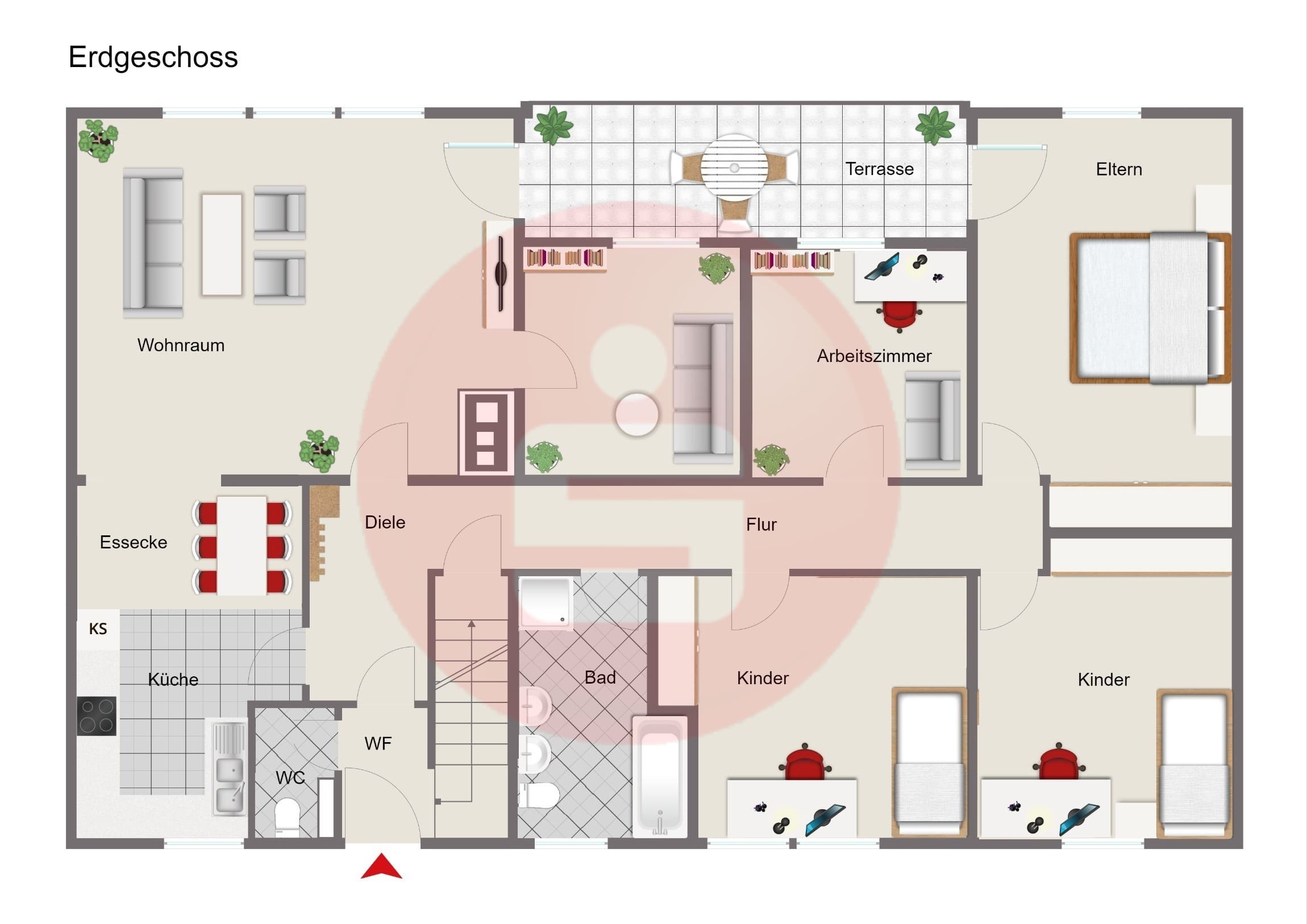 Einfamilienhaus zum Kauf 398.000 € 8 Zimmer 137 m²<br/>Wohnfläche 1.298 m²<br/>Grundstück Leinheim Günzburg 89312