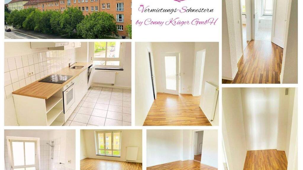 Wohnung zur Miete 380 € 2 Zimmer 65,3 m² 2. Geschoss Carl-von-Ossietzky-Straße 2 Lutherviertel Chemnitz 09126